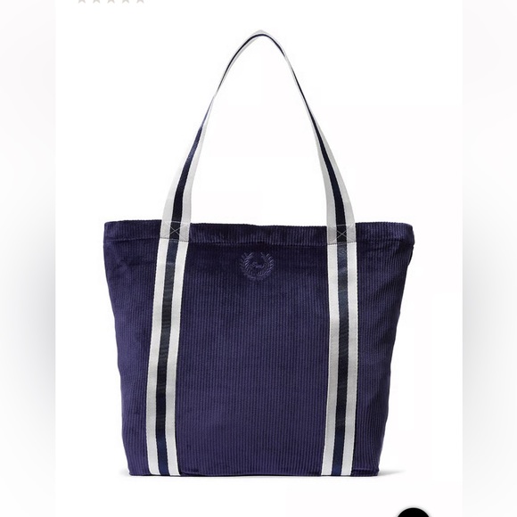 VICTORIA'S SECRET
Ribbed Velour Tote blue and white in sealed bag - Picture 1 of 6